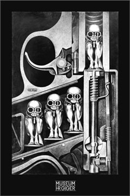 Posterjacks UK HR Giger Birthmachine Gothic Art Paper Poster Measures 36 x 24 inches -91.5 x 61cm- Posterjacks UK HR Giger Birthmachine Gothic Art Paper Poster Measures 36 x 24 inches -91.5 x 61cm-