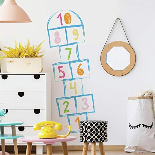 RoomMates Hopscotch Peel And Stick Giant Wall Decals