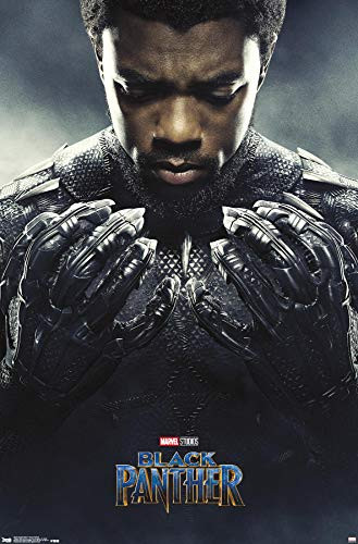 Trends International Marvel Cinematic Universe Black Panther - One Sheet Wall Poster, 14.725" x 22.375", Premium Unframed Version