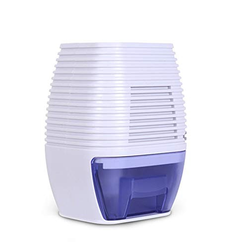 FociPow Compact Electric Mini Dehumidifier Portable for Living Room Bathroom Kitchen, 300ML, White