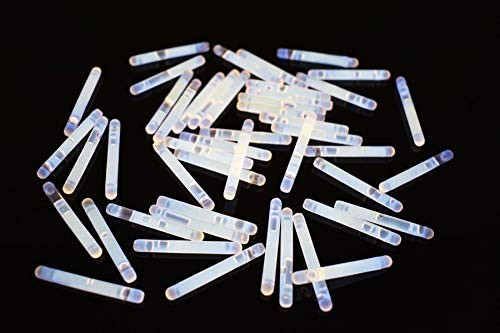 DirectGlow 1.5 inch Mini Glow Sticks -White, 100 Count-