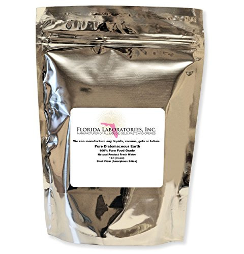 Diatomaceous Earth 1 Lb.-Pound- 100 percent Food Grade DE Natural
