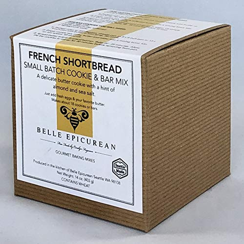 French Style Butter Shortbread Cookie  and  Bar Mix, Belle Epicurean,14 ounces