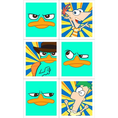 Hallmark Disney Phineas And Ferb Agent P Sticker Sheets