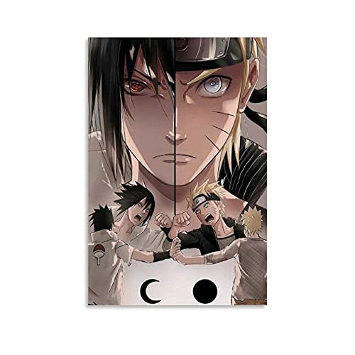 Anime Naruto Naruto Sasuke Poster Decorative Painting Canvas Wall Art Living Room Posters Bedroom Painting 08x12inch-20x30cm-