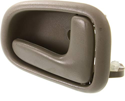 Garage-Pro Aftermarket Front or Rear Interior Door Handle Compatible with 1993-1997 Toyota Corolla Beige Passenger Side