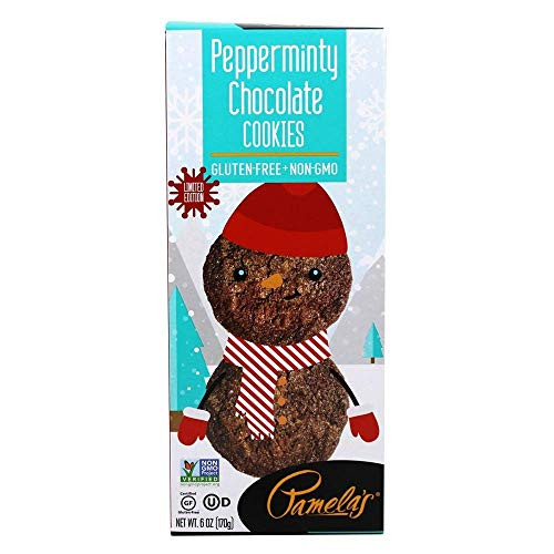 PAMELAS PRODUCTS Pepperminty Chocolate Cookies, 6 OZ