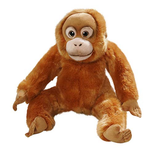 Carl Dick Monkey Sitting Orang Utan 9 inches, 24cm, Plush Toy, Soft Toy, Stuffed Animal 3254