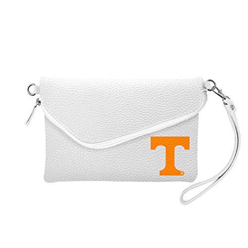 NCAA Tennessee Volunteers Pebble Fold Over Crossbody Purse