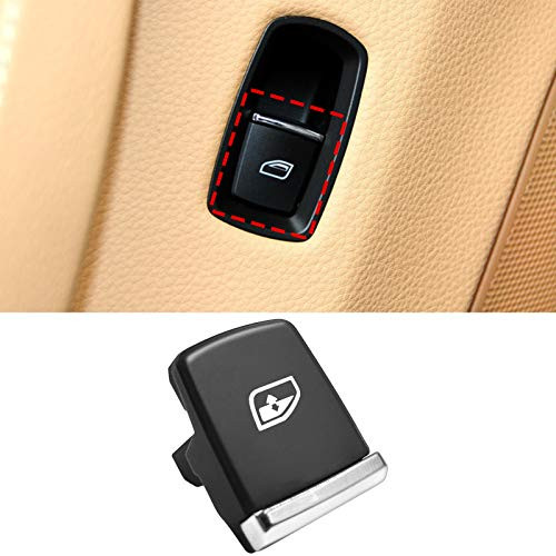 Jaronx 1 PCS Passenger Side Window Switch Buttons Compatible with Porsche Cayenne Panamera, Power Window Switch Repair Button Replacements Compatible with Cayenne 2011-2016, Panamera 2011-2016