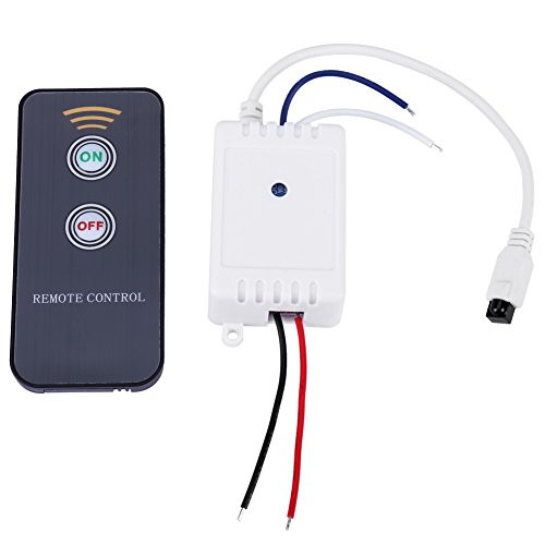 Receiver 1CH Self-Latching IR Infrared Remote Switch Remote Control Driver Module for Most Domestic Appliances