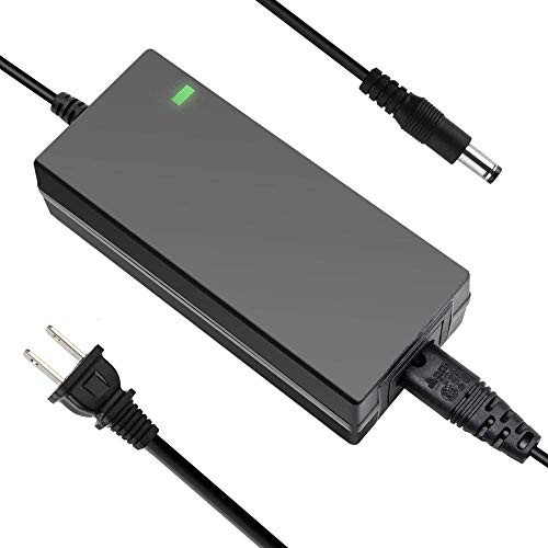 Uclet 36V 2A Battery Charger Power Adapter Female DC Port Inline Connector Electric Bike Lithium Battery Charger,li-on Battery Pack, 42V 2A Charger, Diameter 5.5mm, 2.1mm