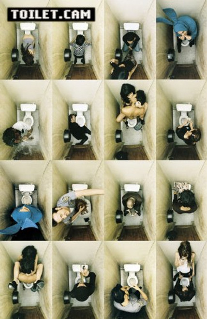 Posterjacks UK Toilet.Cam Voyerism Sex Drugs and Rock n Roll Paper Poster Measures 36 x 24 inches -91.5 x 61cm- Posterjacks UK Toilet.Cam Voyerism Sex Drugs and Rock n Roll Paper Poster Measures 36 x 24 inches -91.5 x 61cm-