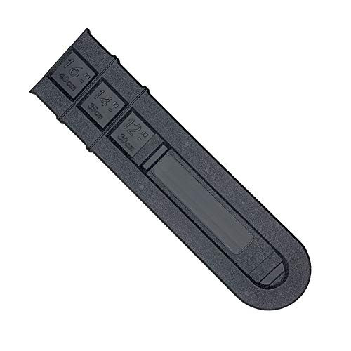 TEQIN Chainsaw Bar Cover, Chainsaw Black Guide Bar Cover Scabbard Fits for 16/18/20 Inches Chainsaw Guide Rod, Guide Plate Protector Chain Guard Case