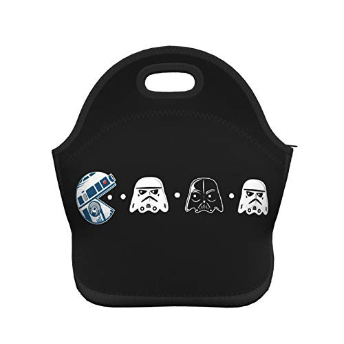 Starwars-Pacman Gaming Insulated Bento Lunch Bag Thermal Cooler Lunch Pouch