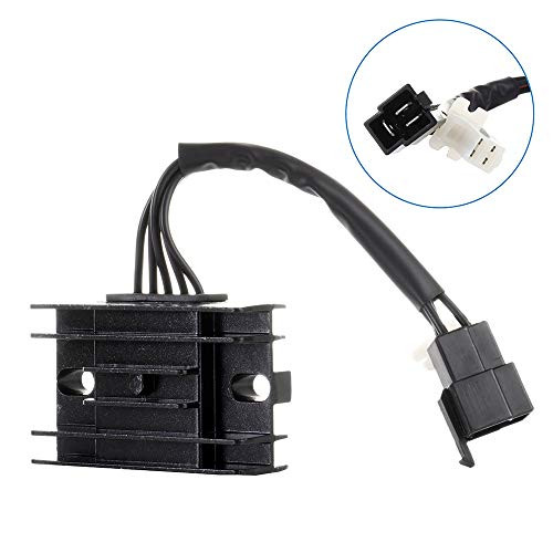 ECCPP Voltage Regulator Rectifier Fit for 1999-2003 for Arctic Cat 250 1998-2001 for Arctic Cat 300 32800-05300 32800-05320 Rectifier Regulator