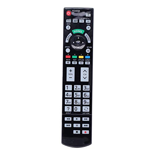 eboxer-1 Portable Smart TV Remote Controller, Easy to Use, Remote Control Replacement for Panasonic th58ax800a/th60as800a/th65ax800a/n2qayb000936