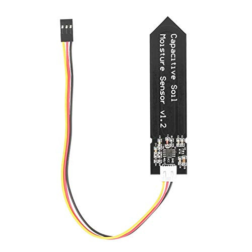 Astibym Capacitive Soil Moisture Sensor Wide Voltage Work Module with Cable Moisture Sensor for Measures Soil Moisture Levels Soil Moisture Detection