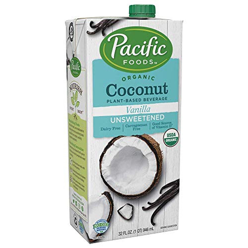 Pacific Foods Organic Coconut Unsweetened Vanilla Plant-Based Beverage, 32oz