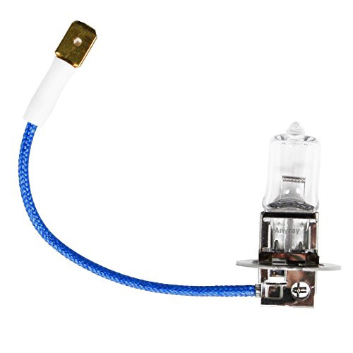 (10)-Bulbs Anyray A1923A H3 12V 100W Halogen Automotive Light Bulb PK22S 100 Watt Long Life