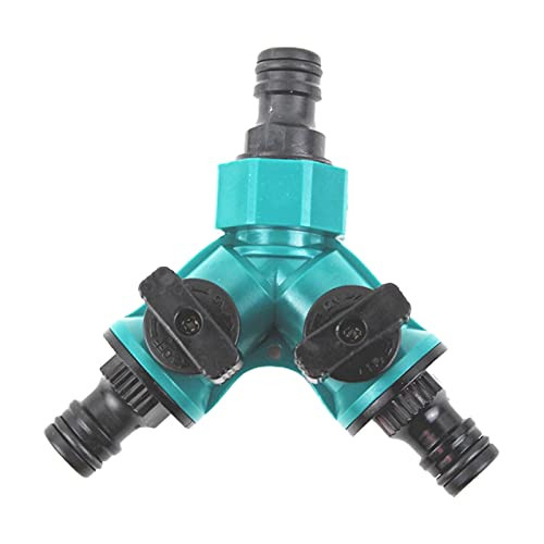 Irrigation Y Shape Tap Connector Garden Hose Adapter Splitter Quick Coupling Drip Garden Watering Irrigation System Tool Quick Coupling Drip Garden Watering Irrigation System Tool