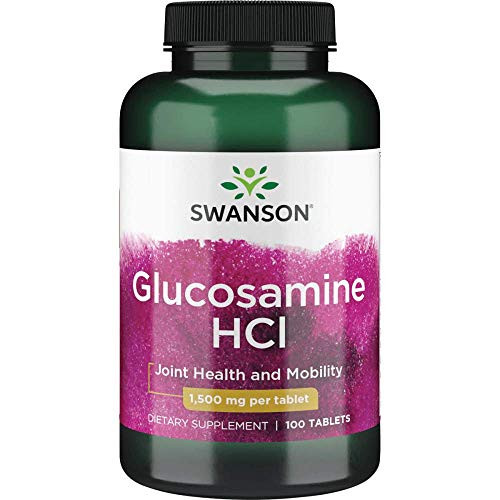 Swanson Glucosamine Hcl 1500 Milligrams 100 Tabs