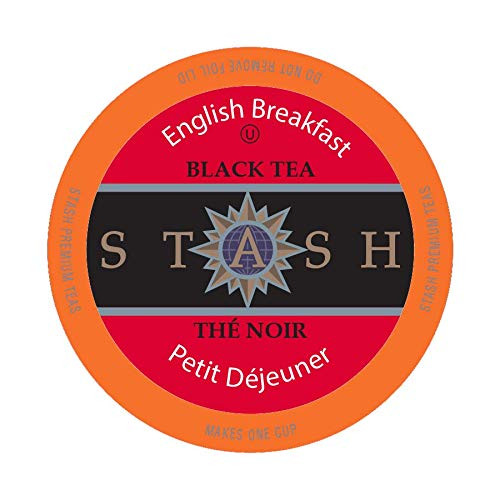 Stash Tea English Breakfast Single-Cup Tea for Keuirg K-Cup Brewers, 40 Count Stash Tea English Breakfast Single-Cup Tea for Keuirg K-Cup Brewers, 40 Count