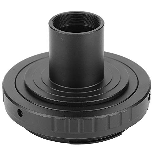 Bindpo T2-EOS Microscope Adapter with M42 Thread, Converter for 23.2mm T Mount Microscope Eyepiece to for Canon EOS Mounts SLR Camera