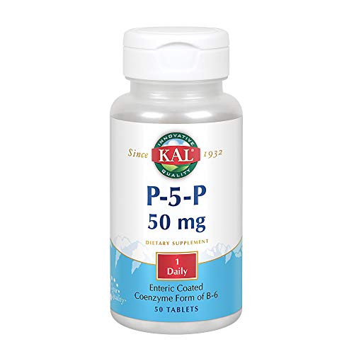 Kal 50 Mg B-6 Pyridoxal-5-phosphate Tablets, 50 Count