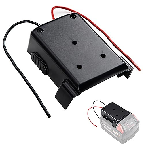 Power Wheels Adapter for Milwaukee M18 18V Dock Power Connector Battery Converter Battery Adapter for Milwaukee Tools M18, RC Toys and 12 Gauge Robotics
