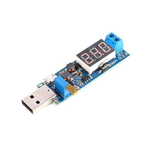 DC-DC USB Power Supply Module Adjustable Buck-Boost Power Regulator Module 5V to 3.3V 9V 12V 24V Desktop Power Module