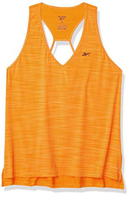 Reebok Training Athletic Tank, High Vis Orange, S Reebok Training Athletic Tank, High Vis Orange, S