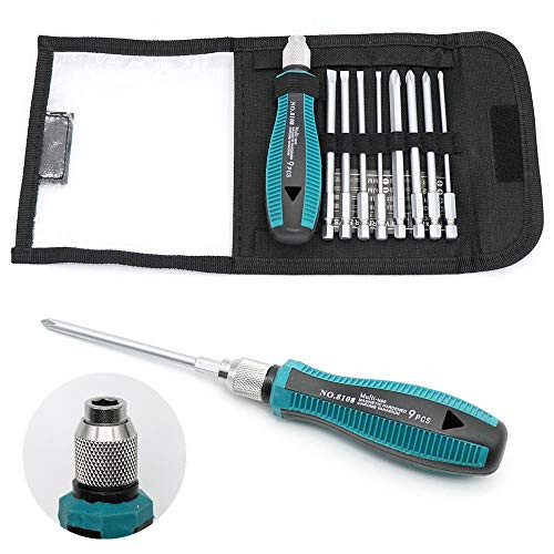 9Pcs Precision Screwdriver Bit Set Phillips Bits Set with Magnetic Repair Tools