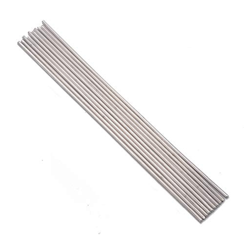 Auart Zyilei-Performace 10pcs Aluminium Welding Rod, 3.2mmx230mm, Low Temperature Brazing Rods, for Repair Tools, Wide Application