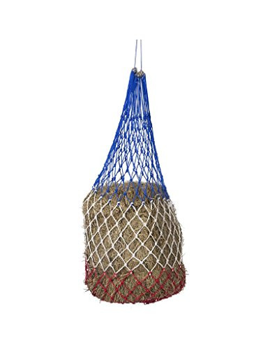 Tough-1 Slow Feed Hay Net 2in Red/White/Blue
