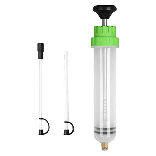 SWANLAKE 200cc Fluid Extractor, Extraction and Fill Pump,Fluid Syringe Pump Manual Suction Vacuum Fuel Car Transfer