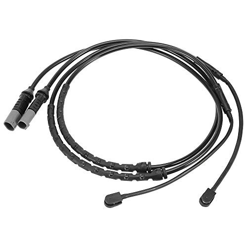 X AUTOHAUX 2pcs Car Rear Brake Pad Wear Sensor 2 Pins for BMW X6 X5 2011-2016 34356792571