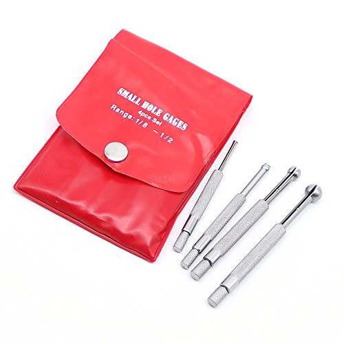 4Pcs 3-13mm Telescopic Adjustable Small Hole Full-Ball Bore Measuring Gauge Kit