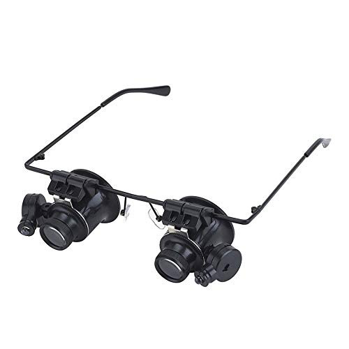 20X Magnifying Glass with LED Lights Magnifier Loupe Professional Jeweler Watch Repair Eye Glass Tool 20X Magnifying Glass with LED Lights Magnifier Loupe Professional Jeweler Watch Repair Eye Glass Tool