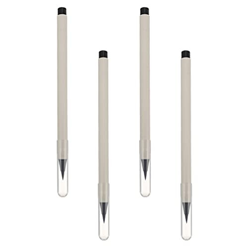 EXCEART 4pcs Refillable Calligraphy Brush Pen Watercolor Brush Pens Watercolor Paint Pens for Calligraphy Practice Lettering Writing Sketching