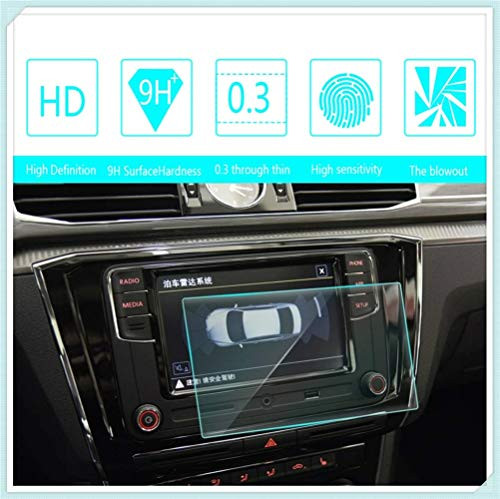 Maiqiken for VW Passat 2017 6.5 Inch Navigation Screen Protector Touch Screen Display Film 9H Hardness Anti Glare Anti Scratch GPS Screen Protector Foils