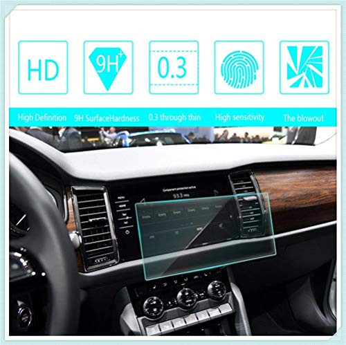 Maiqiken for Skoda KODIAQ 2017 2018 Navigation Screen Protector Touch Screen Display Film 9H Hardness Anti Glare Anti Scratch GPS Screen Protector Foils