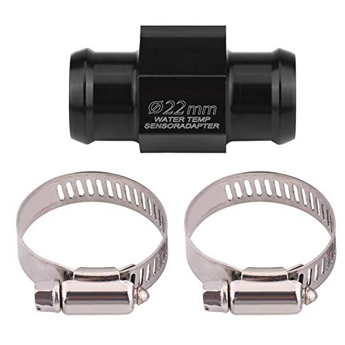 Water Temp Temperature Joint Pipe Hose Sensor Gauge Adapter for Universal Motorcycle -22mm-