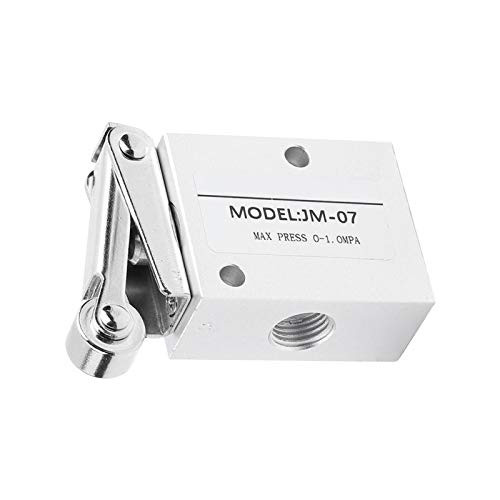 Pneumatic Switch, Mechanical Valve, Professional Stable Durable 2 Position for Small Cylinder for Pressure System