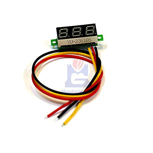 0.28" LED DC 0-100V Red Voltmeter Digital Display Voltage Volt Meter 12V 24V