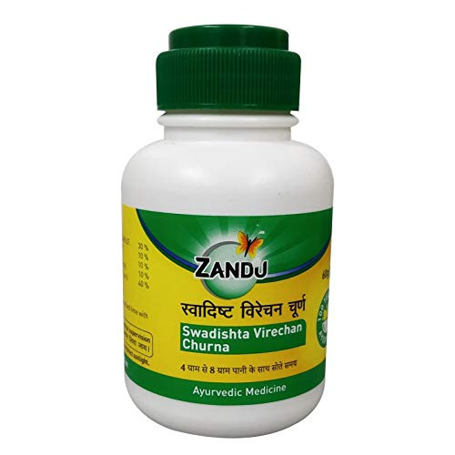 Pack of 3 Zandu Virechan Churna 60 gms each -Total 180 gms-
