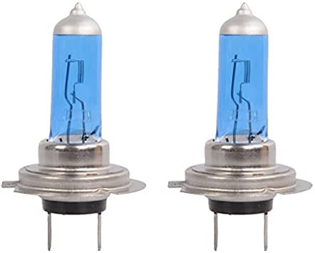 WTG H7 -Fog Light- Super White Xenon Halogen Headlight Light Bulbs 55W -Contains 2 Bulbs-