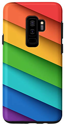 Galaxy S9 plus Case Rainbow Colors Gay Pride LGBT Flag Phone Case Boy Girl Case