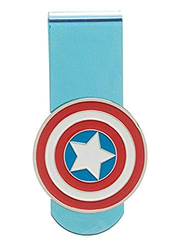 Marvel Captain America Shield Logo Money Clip
