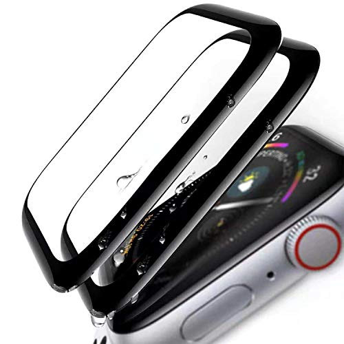 for Apple Watch Screen Protector 40mm Series 4/5/6/SE, [2 Pack- Series 6 Screen Protector, Anti-Scratch Resistant Full Coverage Bubble-Free Screen Film for Apple iWatch 40mm